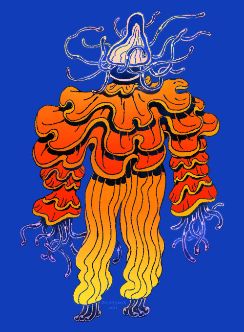 salamispots:based off of budding jellyfish polyps