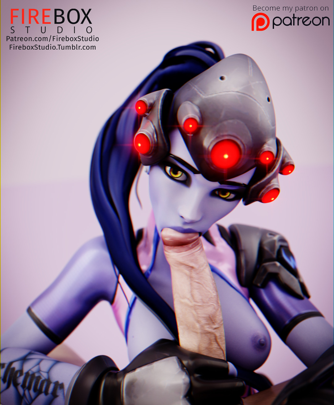 fireboxstudio:  A personalized render for one of my patrons who pledged $5.Want to