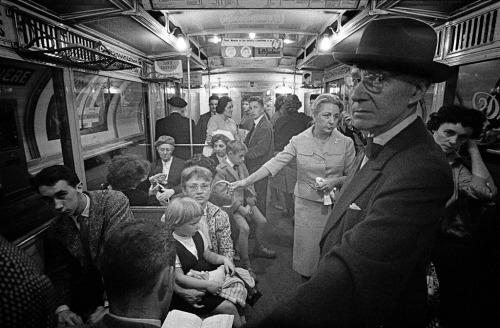 Metro, Paris, 1959by  Frank Horvat