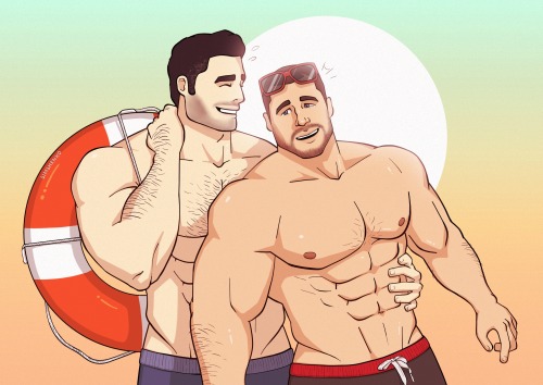 beach bash mshenko!for longtime mutual and fellow mshenko shipper, @n7apollo, ad astra per aspera~