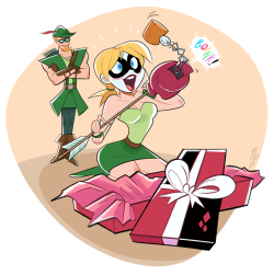 Nickromancer21: “Holy-Crap!  I Love It!!!” Oliver Queen Giving A Special Gift