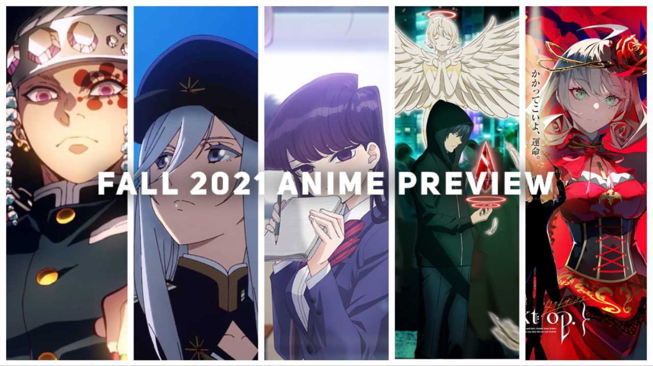 Anime Pop Heart — What fall 2021 anime are you going to watch?