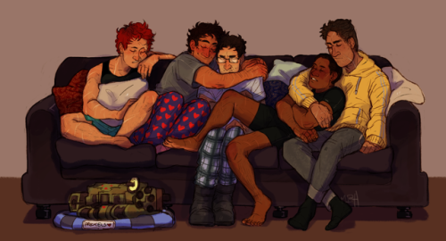 eldritchkiwi:grimmmons:movie night! i got a couple of prompts (under the cut) that i figured i could