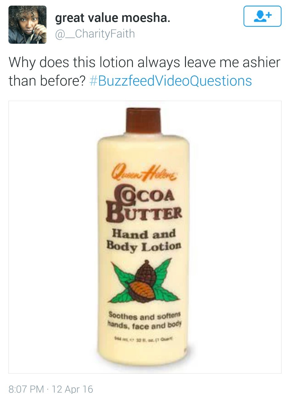 crimsonbaby:  iamchinyere:  badgyalmuna:  So Buzzfeed Video made this terrible video