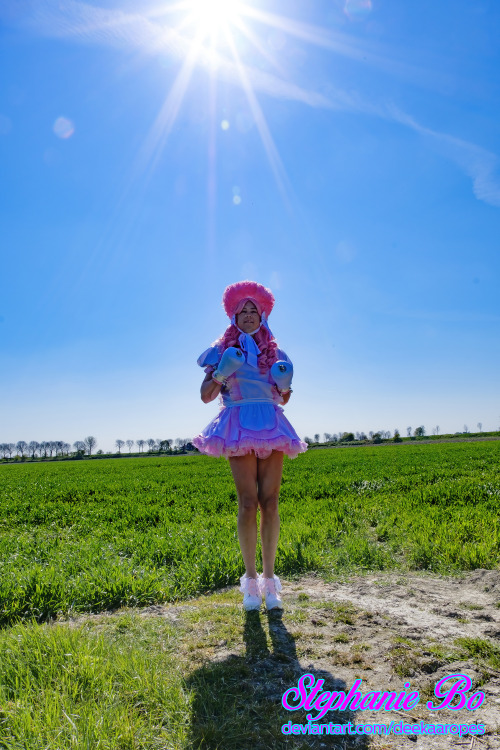 Cute Sissy Girl enyoing a Walk in the Country Side 2