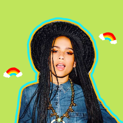 021c: Zoe Kravitz for NYLON Magazine (July 2015)