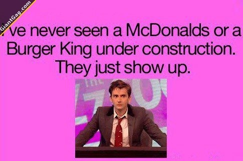 giantgag:  McDonalds And Burger King Under ConstructionClick the pic to see full content!Follow : @GiantGag