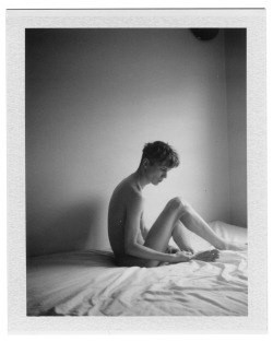 thobias:  self-portrait april 2015 (polaroid