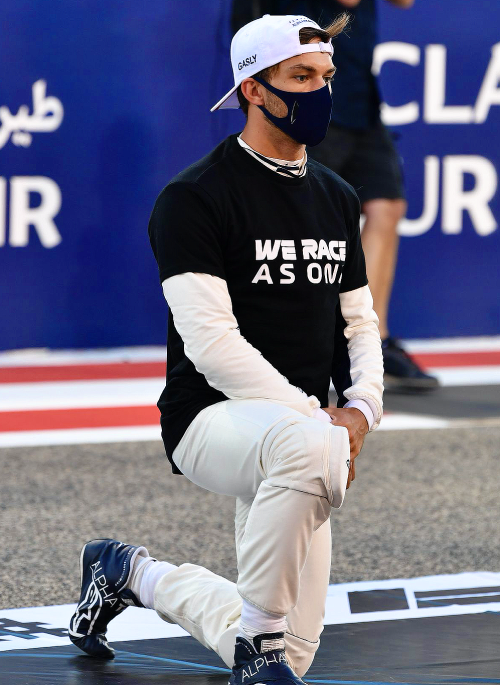 PIERRE GASLY↳ Sunday at the Bahrain Grand Prix of 2021