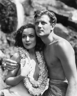 Dolores del Rio and Joel McCrea in Bird of