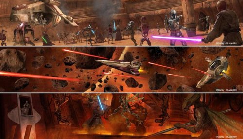 gffa:Star Wars Journeys pan shots by Benjamin Carré