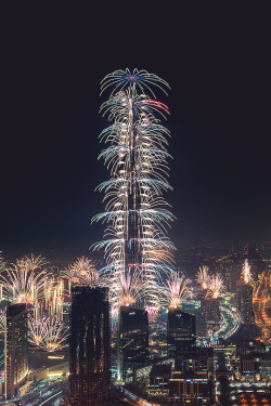 mistergoodlife:  Dubaï New Years Fireworks •
