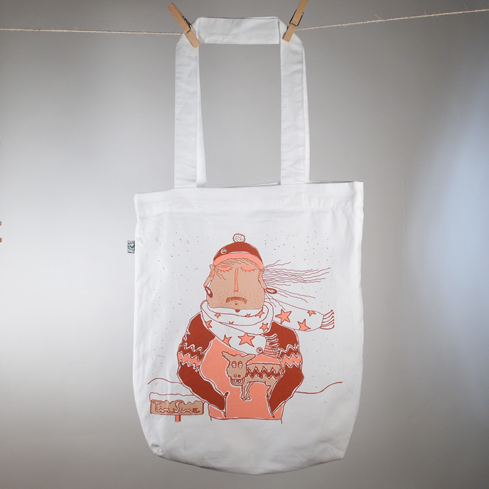 Winterbeutel / Winter Tote Bag