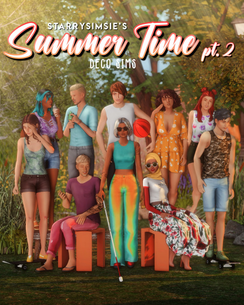 Hey everyone! Today I&rsquo;m releasing part 2 of my summer decos! Big thanks to @_lemontrait on Ins