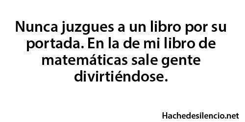 poramoraloslibros:  Nunca hay que juzgar antes de tiempo ;) 