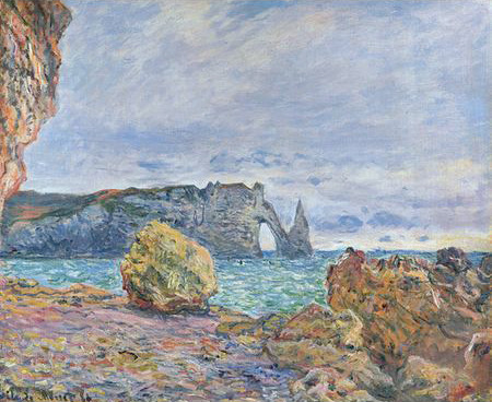 nevver:  Painters of the cliffs of Étretat 