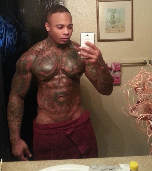 dyedclothes:  showered.