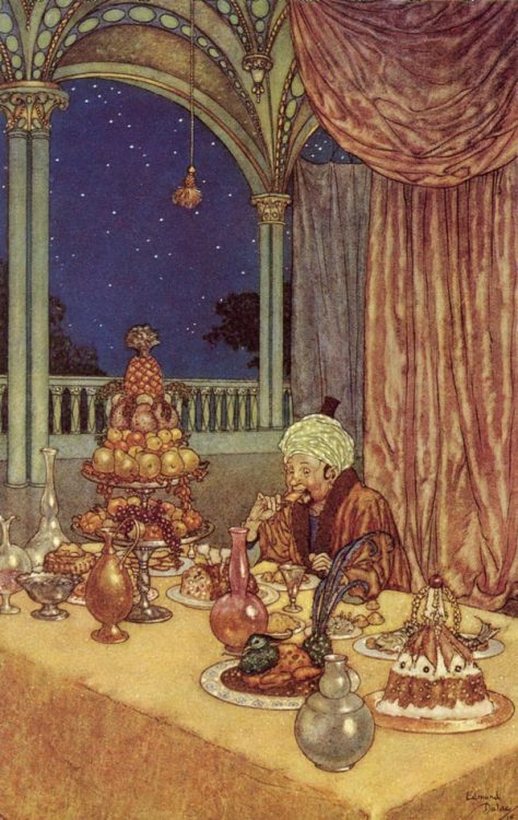 A Palace of Wonder - from Beauty and the Beast, Edmund Dulac