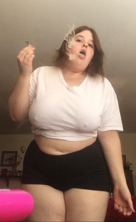 cheebacherub:  smoking a joint by myself 🙂🙃