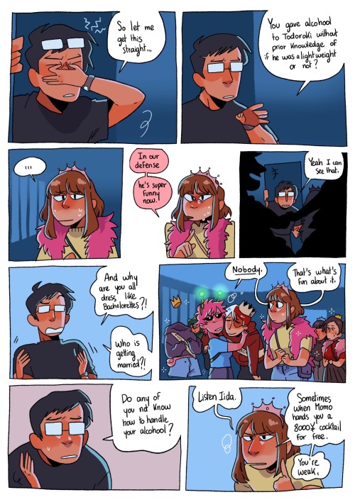 « Girls Night » Aka I Really Like The Idea Of Todoroki Being More Friends With The Girls Than With