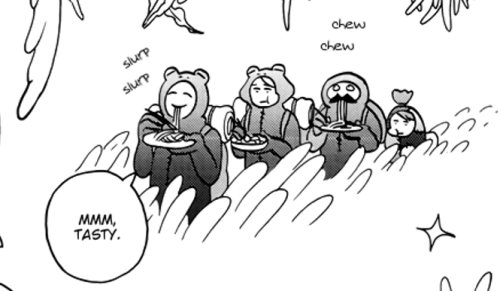 Was It Ever Shown If The Frogskin Sack Chilchuck Wore Had Any Arm Holes? Was Senshi Just Turning Around