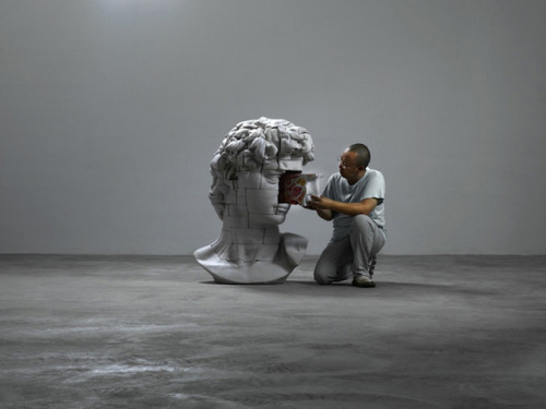 Cao Hui aka 曹晖 (Chinese, b. 1968, Kunming, Yunan Province, China) - If I Were, 2011-2012  Sculptures