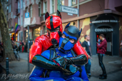 pupmaphia:  Nuzzles and such with a Rubber