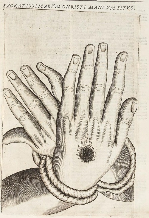 deathandmysticism:Alfonso Paleotti, Iesu Christi Crucifixi Stigmata, 1606