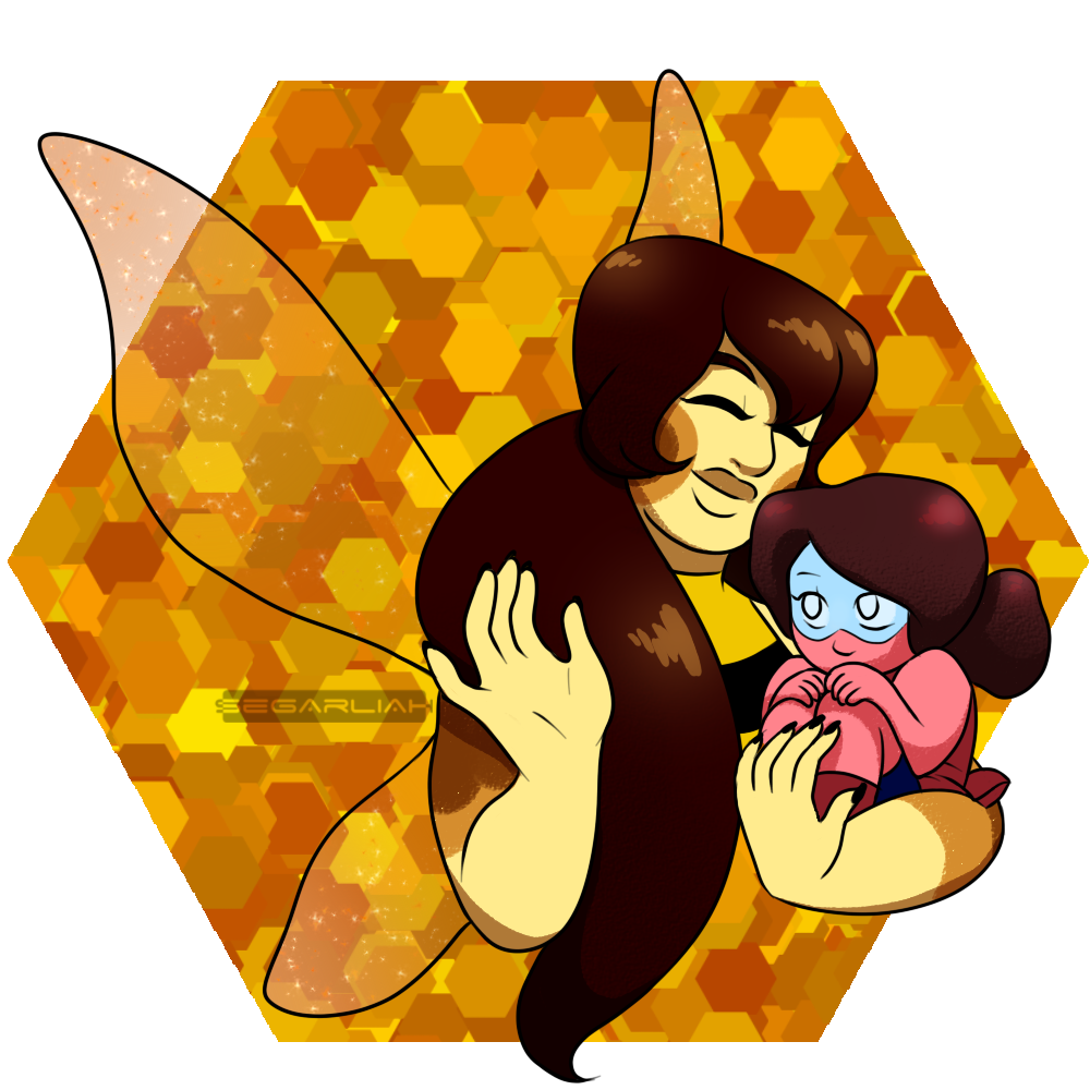 segarliah: My Bee just adopted your Roob as her daughter.Sorry, i can´t do anything