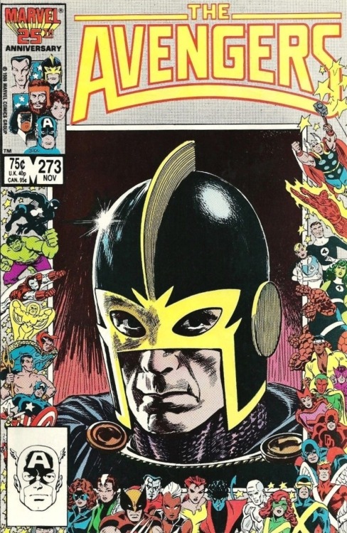 marvel1980s: 1986 - Anatomy of a Cover - Avengers #273 by Tom Palmer