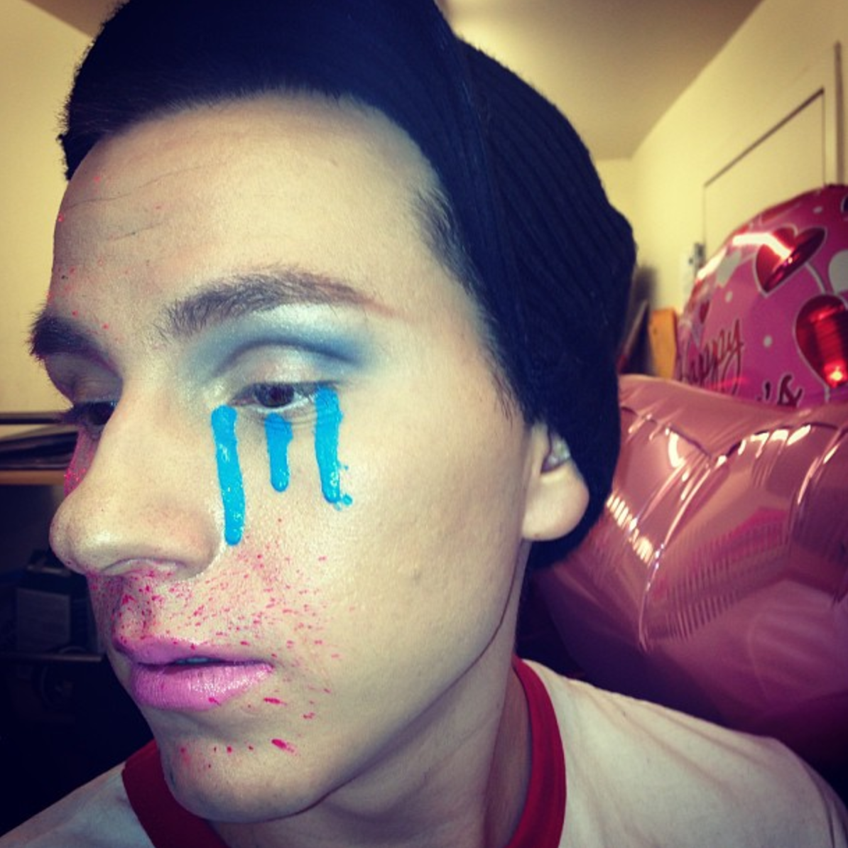 notkilljoy: vintage trix in boy makeup gives me so much life tbh