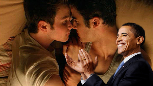 hurnmelkurt:  top 6 favorite pictures of obama with klaine 