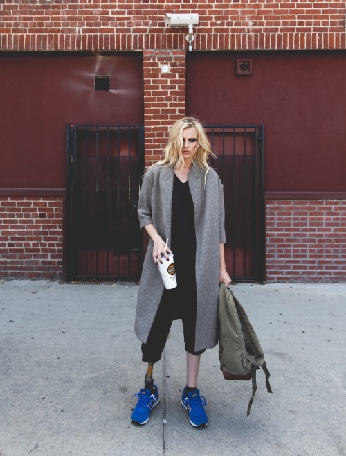 bulletsareextinct: Lauren Wasser (shot by Jennifer Rovero for VICE)