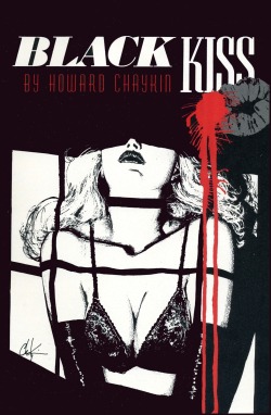 Brianmichaelbendis:  Black Kiss 1-6, Covers By Howard Chaykin