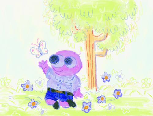 If I Don't Draw Pim Enjoying The Beauty Of Nature I'll Explode