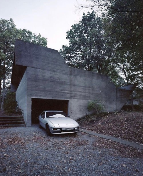 Juliaan Lampen’s Brutalist Bunker . The House Van Wassenhove. Photo: @lukas.schlatter