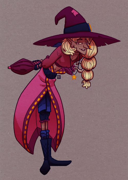 kristenrimmel:Moooooore Taako[image: an illustration of Taako, an elf with tanned skin and a long bl