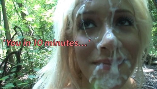 kiaras-cei-captions: I wish this would be me in 10 minutes, so much cum!!!!