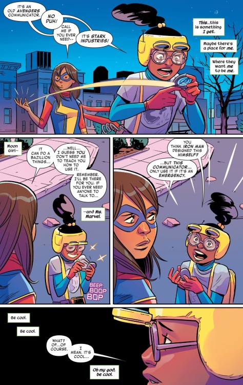 After a whole lot of being the *mentee*, Kamala get a chance at mentoring
