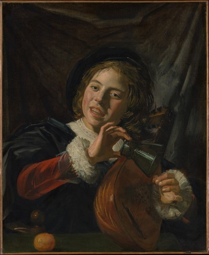 Boy with a Lute, Frans Hals, ca. 1625, European PaintingsBequest of Benjamin Altman, 1913Size: 28 3/