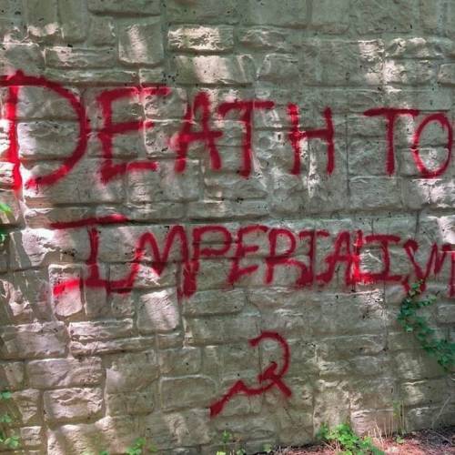 Communist graffiti seen around Pittsburgh, Pennsylvania