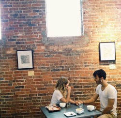 justhavesomehope:  myfriendisabelle:  myfriendisabelle:  coffee date with my boy.  This is super old. We’re married now.  aww 