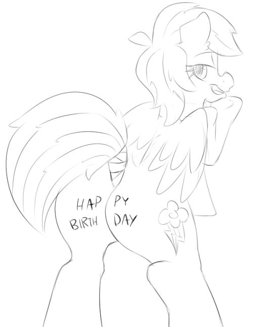 haiku-oezu:  Yo birthday boy  I’m just going to ASSume this is for me since it’s Rainbow Dush and it’s my Birthday and Haiku is one AWESOME FRIEND <3 thank you so much ~ aaah this is lovely OwO
