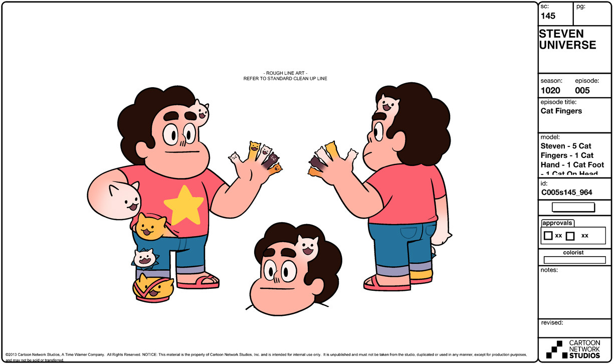 stevencrewniverse:   A selection of Character, Prop, and Effect designs from the