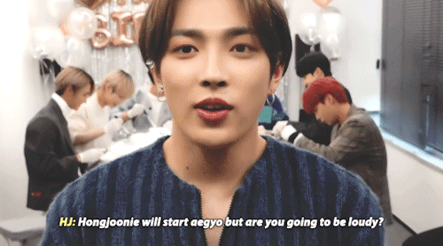 Hongjoong: *doing Aegyo* Seonghwa: