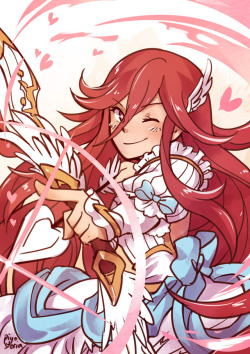 piyostoria:Bride Cordelia!! A little celebration because I finally have one of the bride units ;;;w;;;