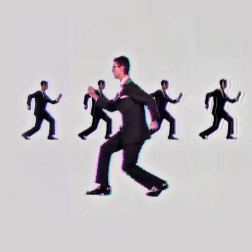David Byrne For The Talking Heads' Once In A Lifetime Music Video.