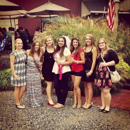 Had an awesome day yesterday on our #wine tour for @becca_dawn52991 bridal shower and #bachelorette 