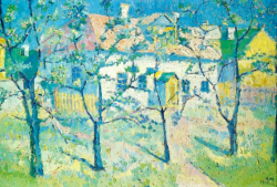goodreadss:  Kazimir Malevich Spring Garden in Blossom, 1904 