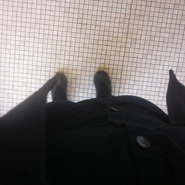 When I feel like a straight up pimp. My wardrobe is just like #AllBlackEverything.